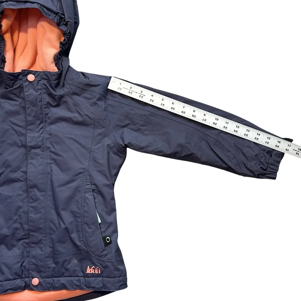 REI girls hooded